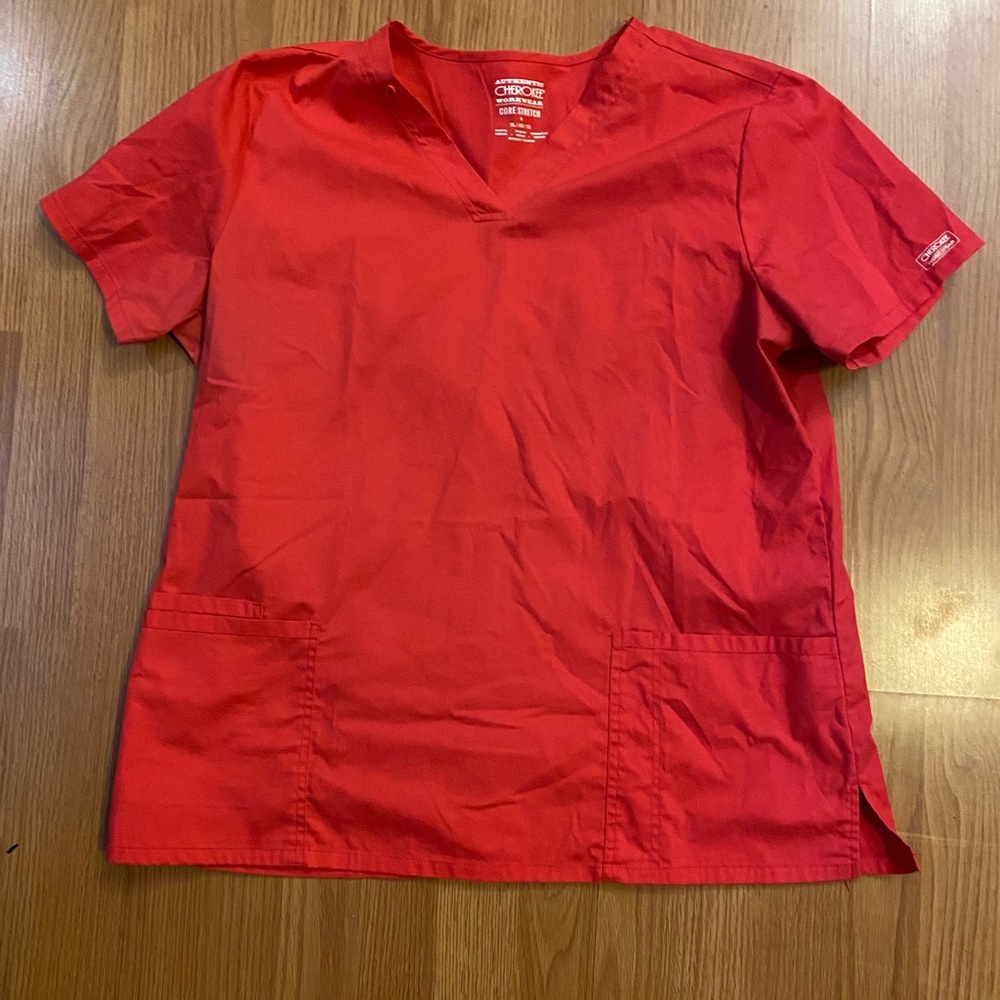 Cherokee Workwear Core Stretch Scrub Top XL